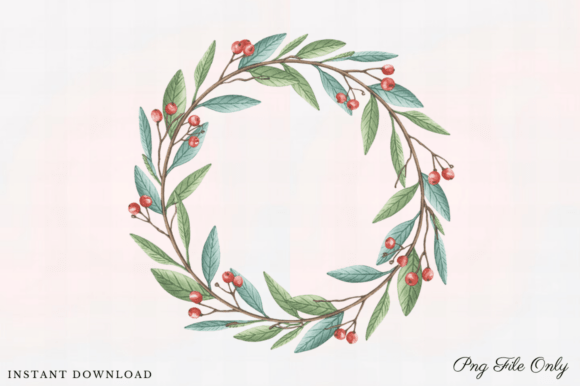 Christmas Holiday Vintage Clipart Decor: Illustrations for Branding