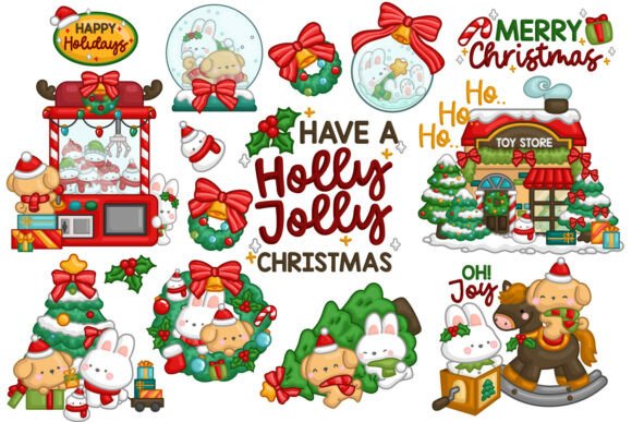 Review: Animals Character Christmas Clipart Illustrations