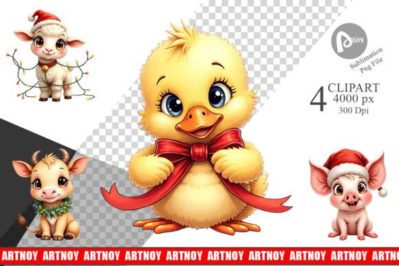 Reviewing Big-Eyed Vintage Christmas Illustrations