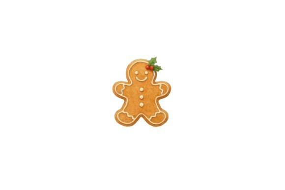 Reviewing Christmas Gingerbread Cookie Illustrations for Branding
