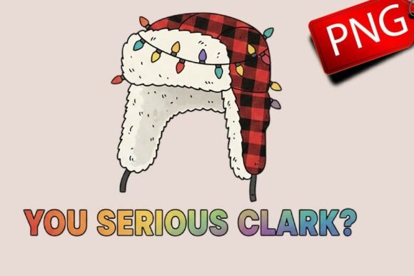 Reviewing You Serious Clark Funny Christmas PNG for Stitching